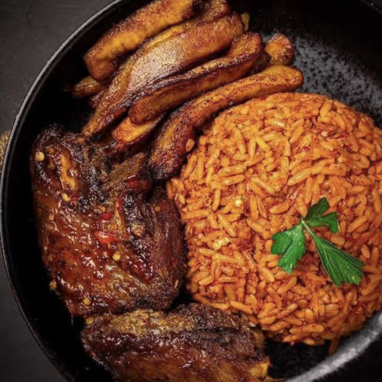 Jollof Rice And Chicken