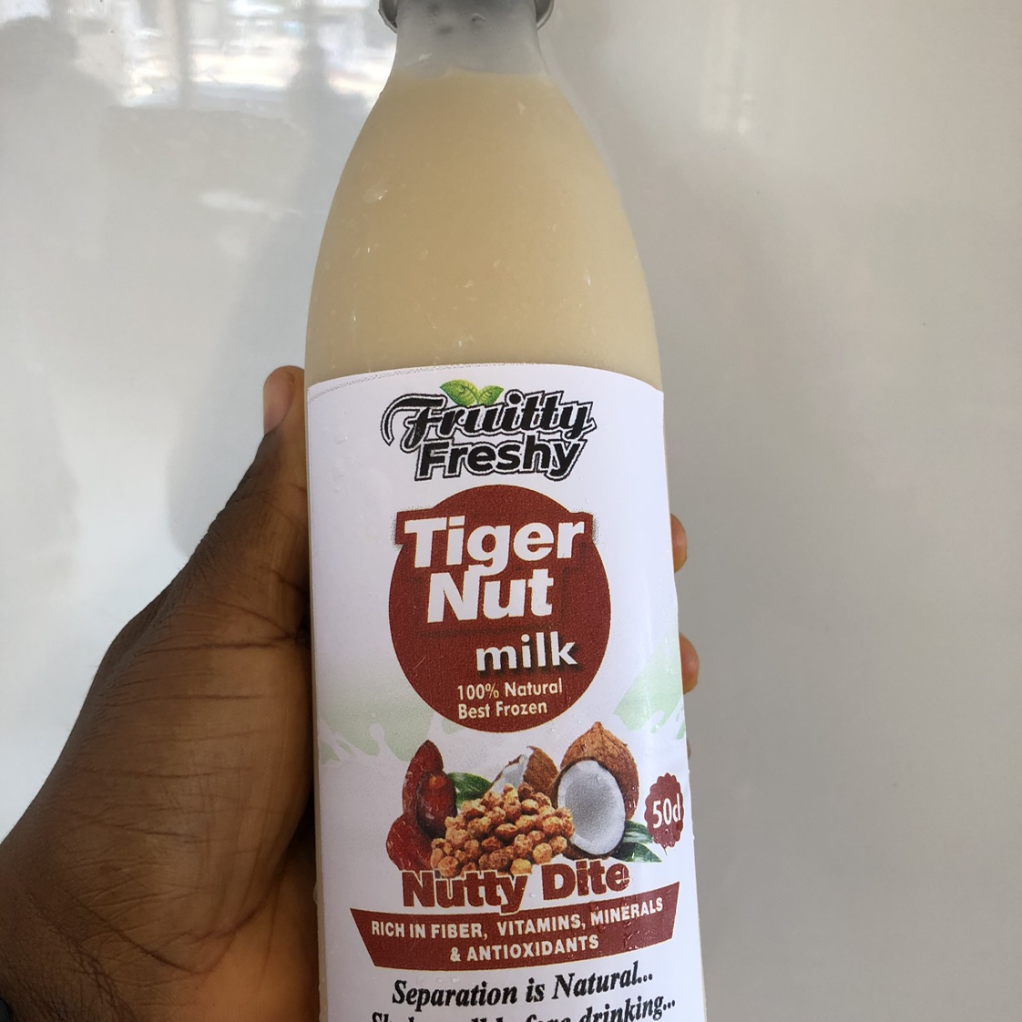 Tiger nut drink