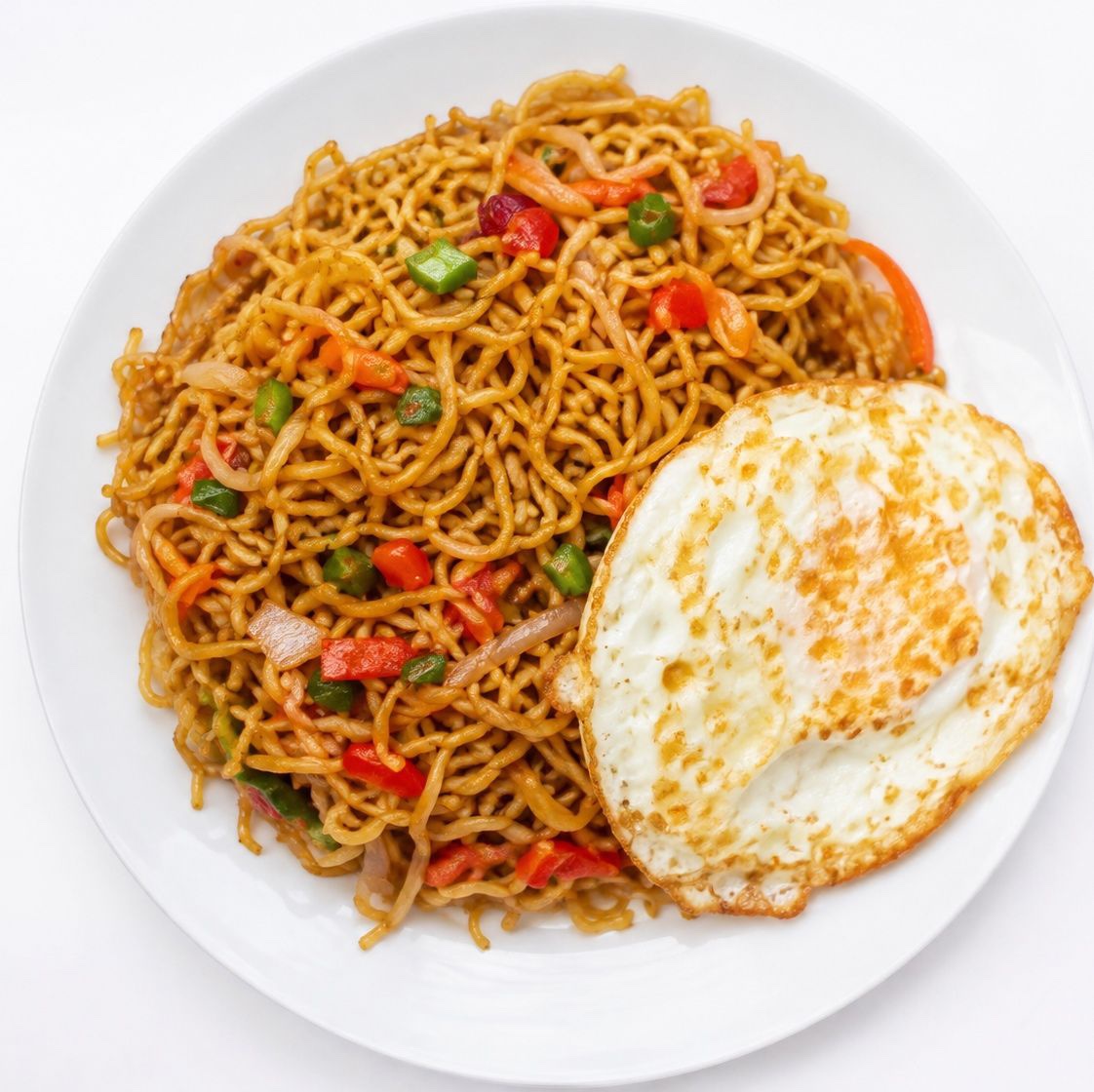 Indomie and eggs