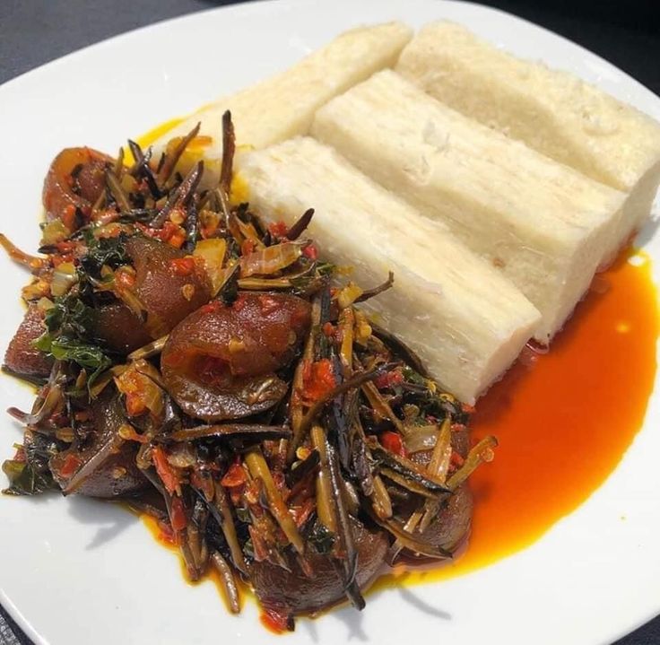 Yam & Ugba Sauce