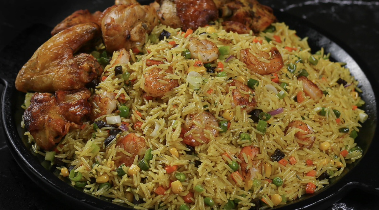 Basmati Fried Rice With Chicken