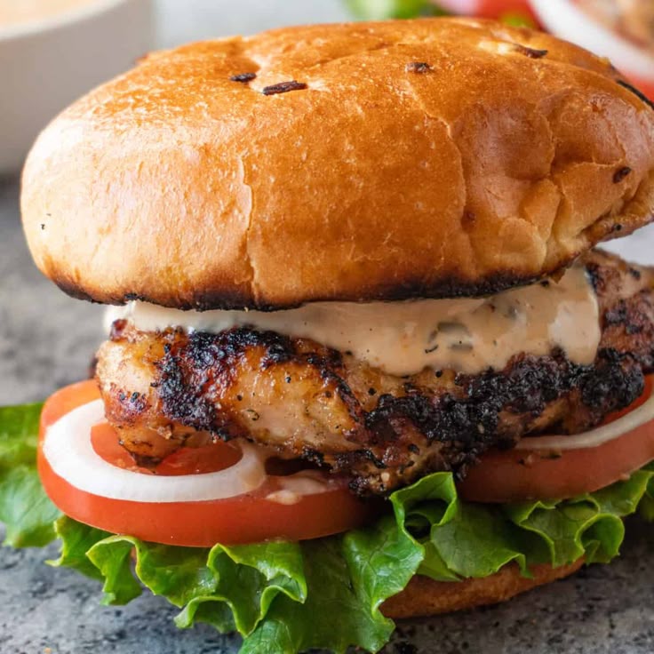 Chicken Burger without Sausage