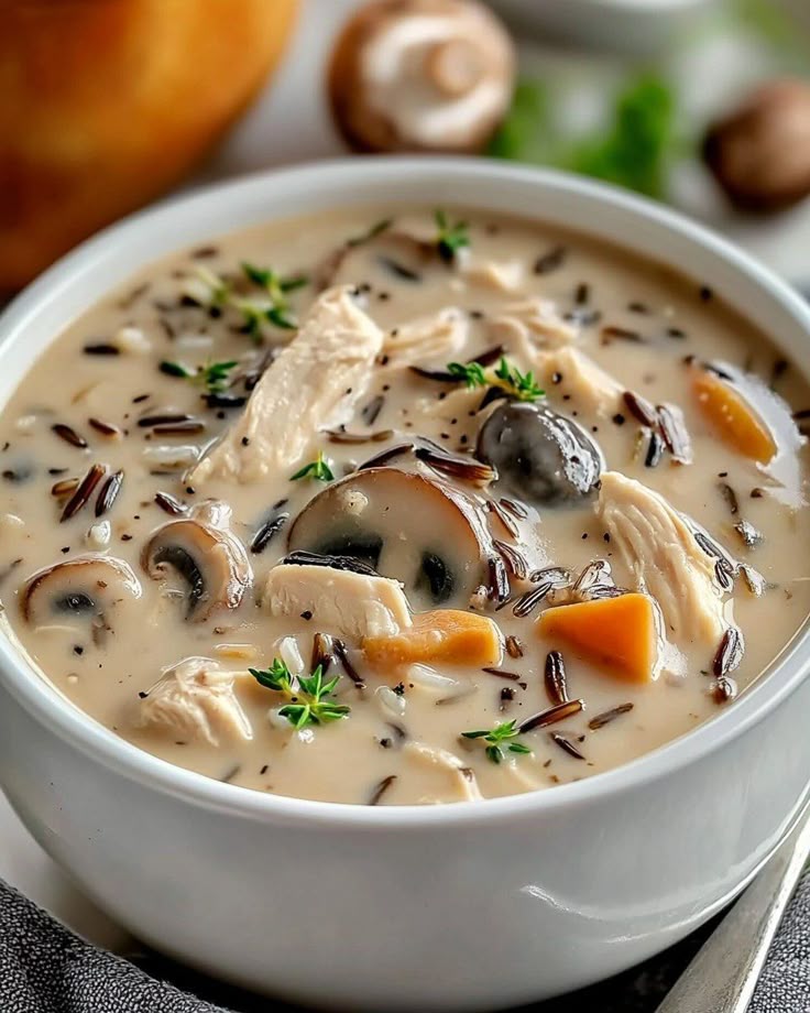 Chicken Mushroom Soup
