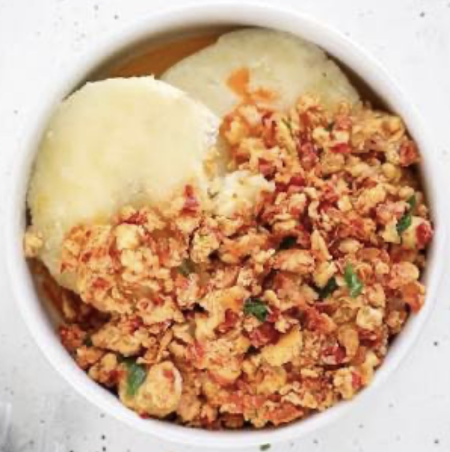 Yam And Egg Sauce