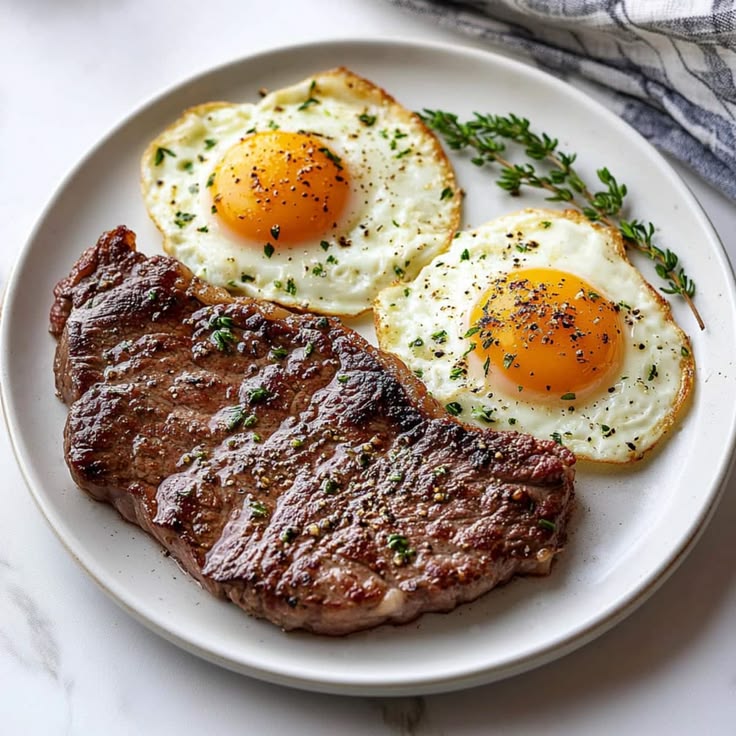 Steak and Egg