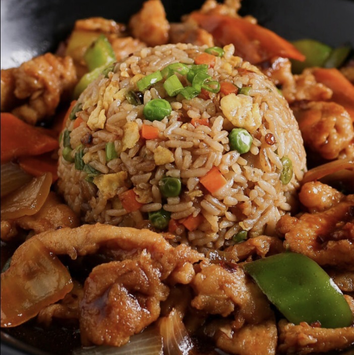 Chinese Fried Rice With Chicken