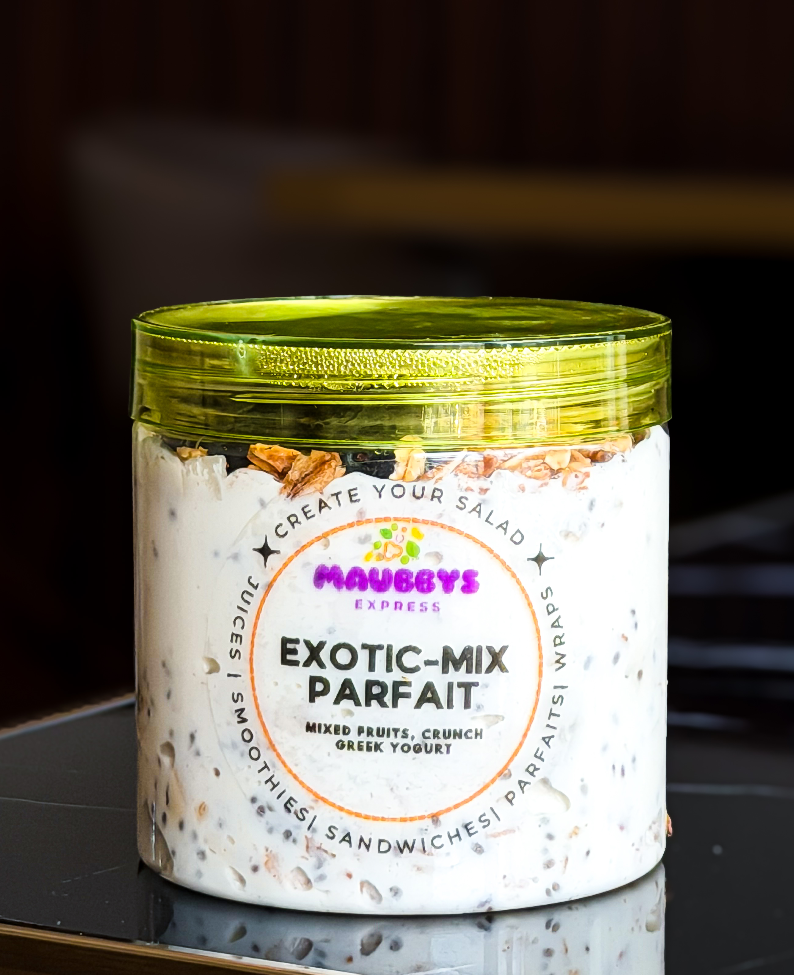 (PLAIN) EXOTIC FRUIT PARFAIT (350ML)
