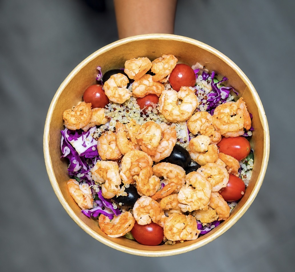 Shrimps Protein bowl
