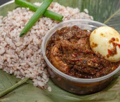 Ofada Rice & Sauce