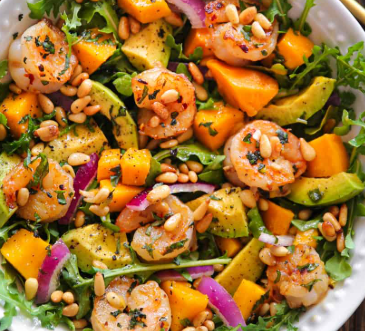 Shrimps Avocado Salad (Medium)