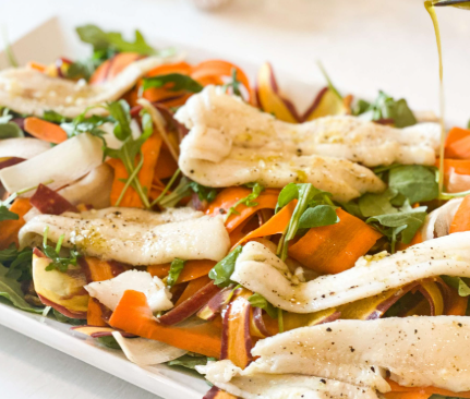 Sole Fish Fillet Salad (Medium)