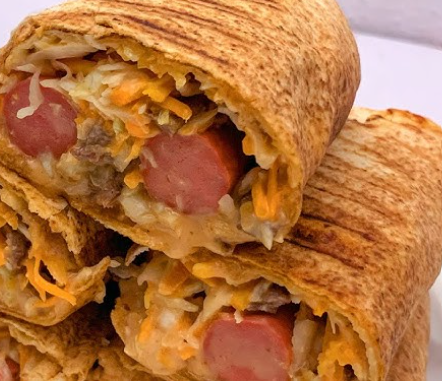 Chicken Sharwama(Two Sausage)