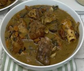 Goat Meat White Soup