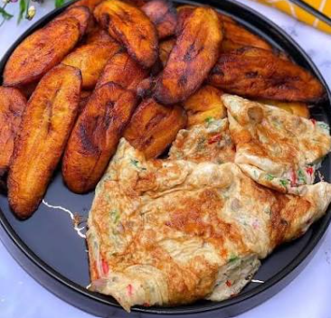 Plantain & Egg sauce