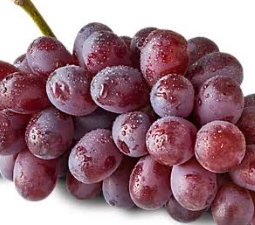 Red grapes