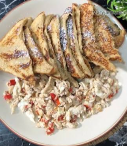 Sardine Toast, Milo, Tin Milk & Eggs