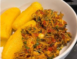 Unripe Plantain with Fish Sauce