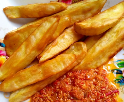 French Fries with Fish Sauce