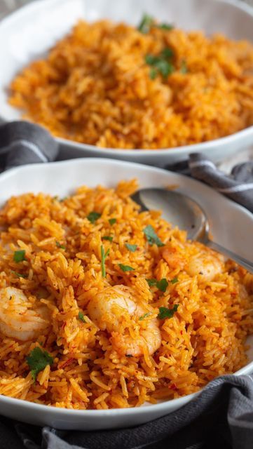 Shrimp Jollof Rice