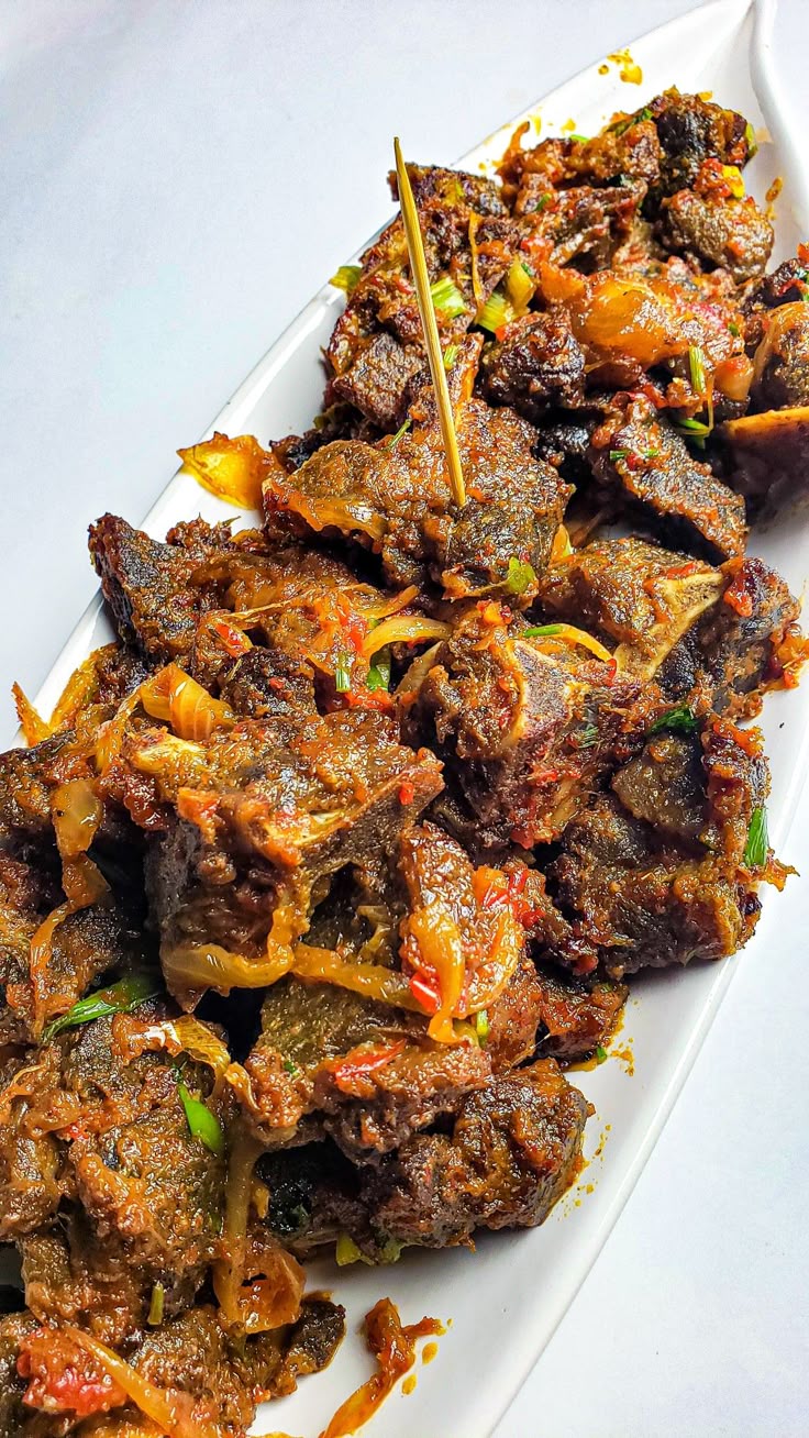 Chilli Goat Meat