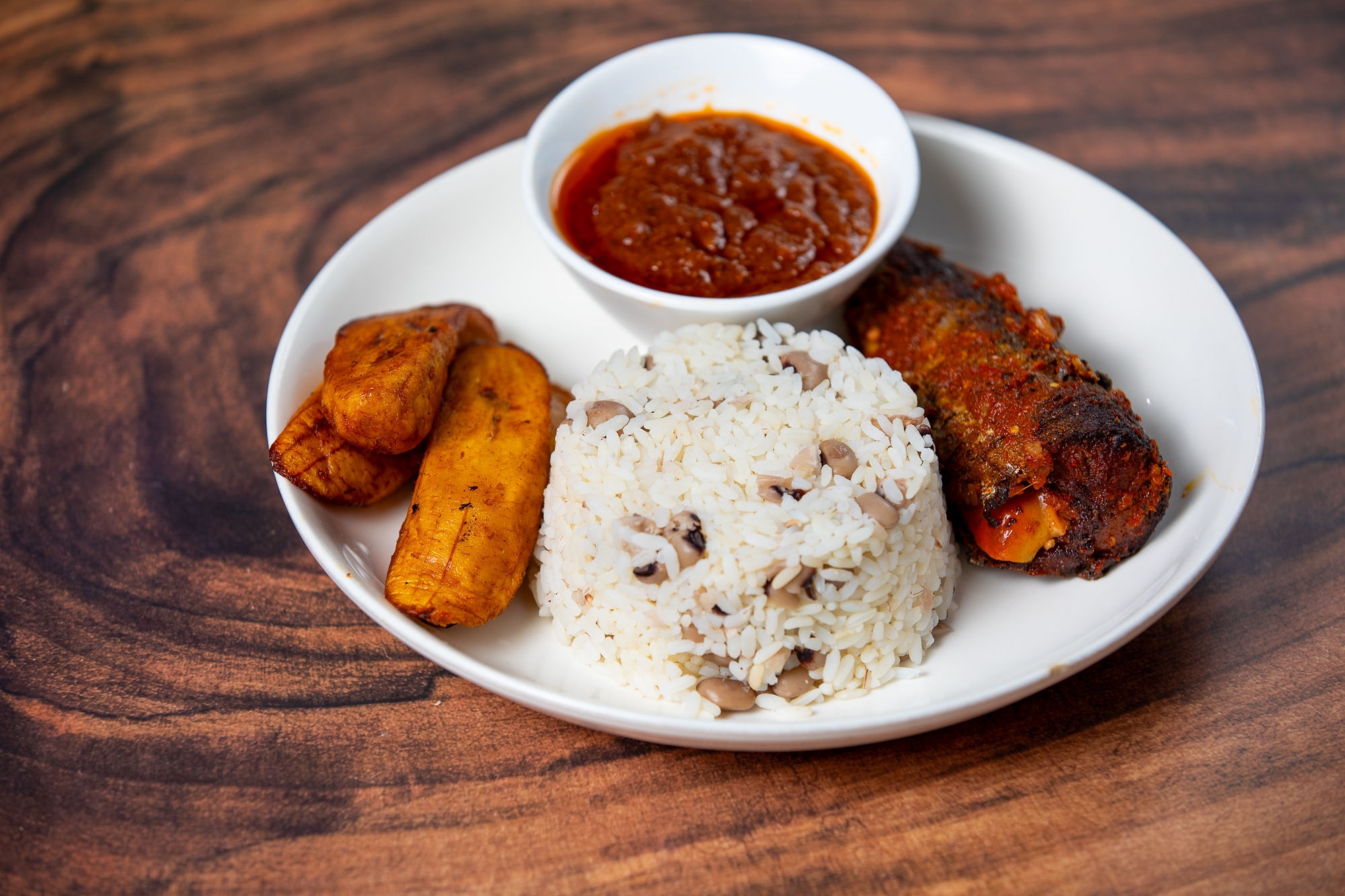 White rice & Beans (Large)