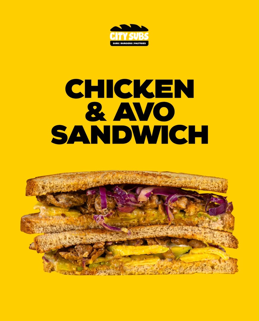 Chicken Avo Sandwich