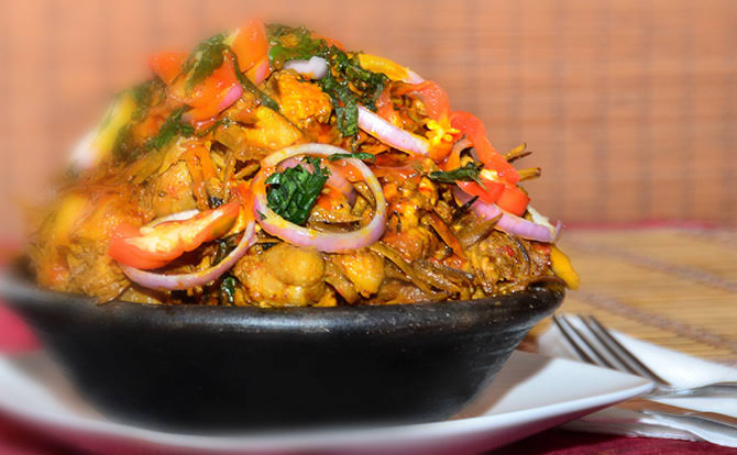 Chicken Nkwobi