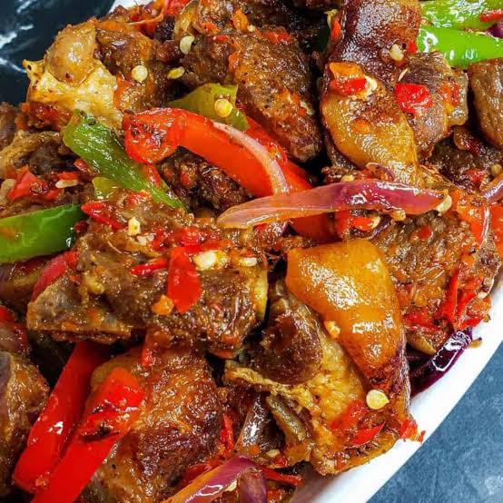 Big Peppered Goat Meat