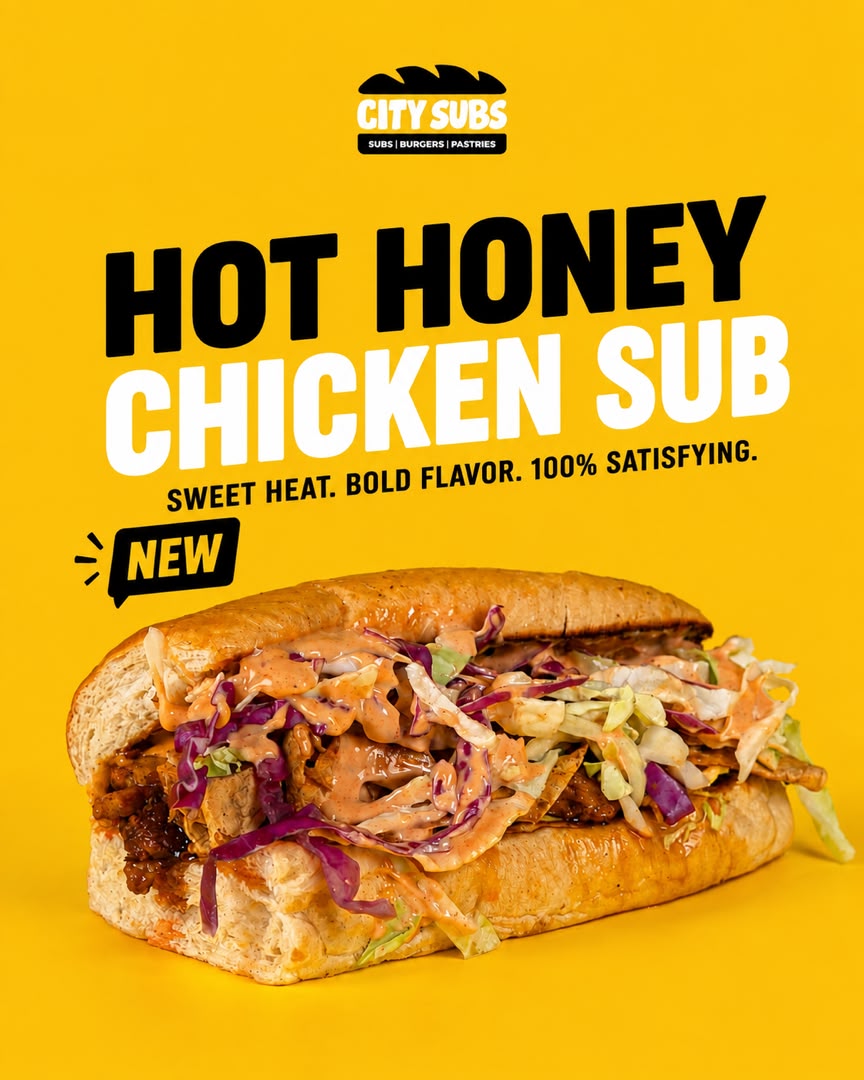 6 inch Hot Honey Chicken