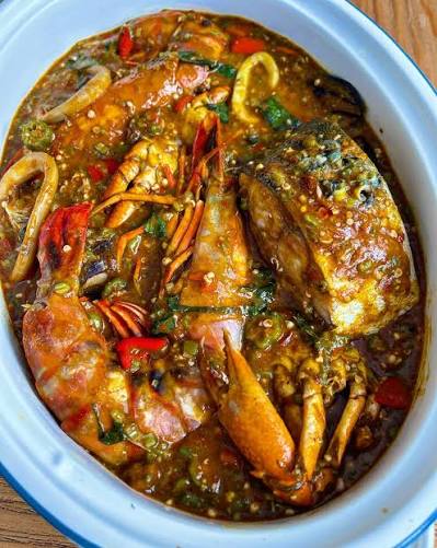 Fisherman Soup (Seafood Okra)