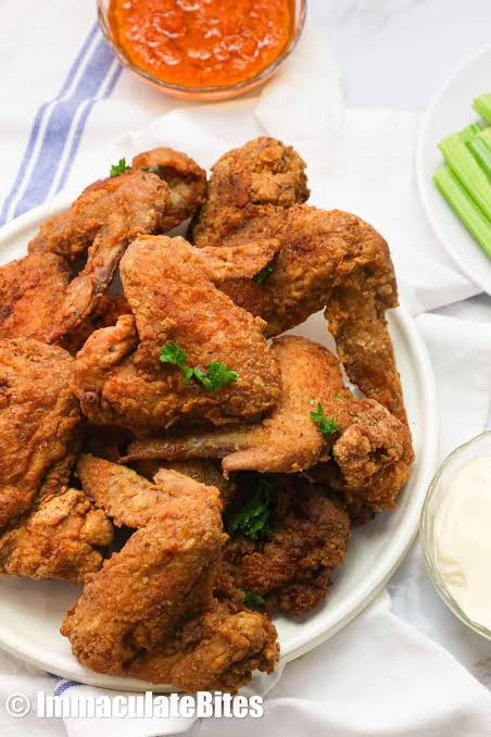 Deep Fried Chicken Wings