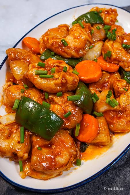 Sweet And Sour Prawn