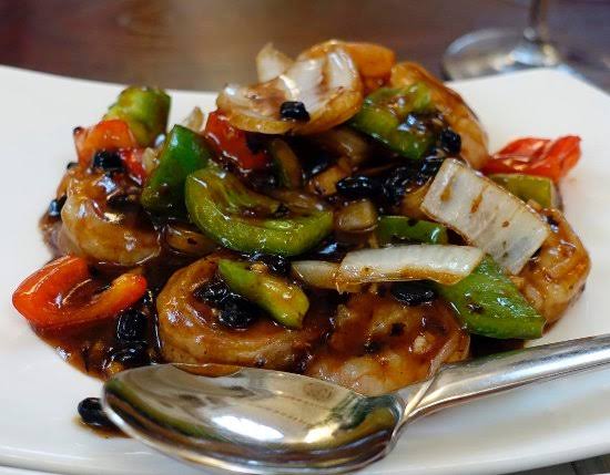 Prawn In Black Bean Sauce