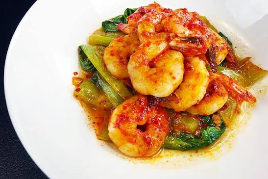 Prawn With Chinese Vegetable